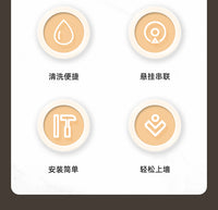 优勤吸盘置物架卫生间免打孔壁挂浴室收纳架子洗漱台墙上各种神器 小号/吸盘式收纳盒（透明波纹）