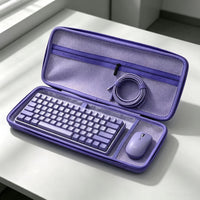 EVA Hard Shell Keyboard Storage Bag, Oxford Cloth Portable Case for 68-Key Mechanical Keyboards