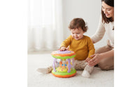 Infant Hand Pat Drum Early Educational Infant Hand Drum Multifunctional Musical Rotating Display Toy for Infants, Young Children, Bedtime