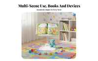 Adjustable Reading Easel Retractable Page Holders for Desk, Home, Students, Kids
