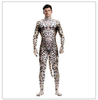 3D Printed Animal Cosplay Bodysuit for Men - Fantasy Stage Costume
