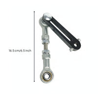 Adjustable Linkage with Ball Joint Rotating Mechanical Linkage Assembly Sturdy Assembly Kit for Hobbyists, DIY Projects, Prototyping, Model Building