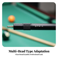Billiard Cue Extension Lightweight Telescopic Cue Extension Billiards Equipment Long-Lasting Sports Accessory Easy to Use