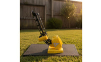 Automatic Ball Launcher Rectangular Base Baseball and Tennis Launcher EVA Balls Play Set