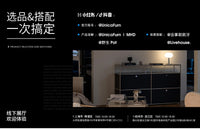 【Unicafurn】北欧梯子架沙发边几角几家用折叠多功能三步人字梯