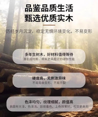 北欧实木会议桌办公桌长桌工作台大板桌子设计师原木洽谈桌餐书桌