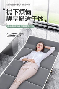 折叠床单人午睡办公室午休躺椅家用成人简易便携行军床户外多功能