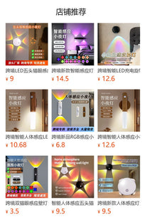 Black Diamond Folding Garage Light 4-Blade LED Bulb