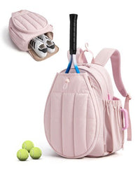 Cross-border Hot-Selling Tennis and Badminton Racket Sports Backpack with Independent Shoe Compartment and Quilted Design