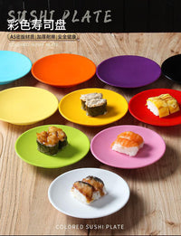 Melamine Flat Plate Set for Commercial Use, Round, 27-27.9cm Diameter