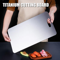 201 Stainless Steel Cutting Board Thickened Anti-Mold and Antibacterial Double-Sided Kitchen Chopping Board