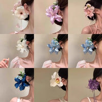 Children's Floral Headband Princess Forest Style Hair Hoop for Flower Girl Wedding
