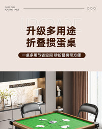 Folding Card Table for Solid Games, Dining, Small Apartment, Rental Room