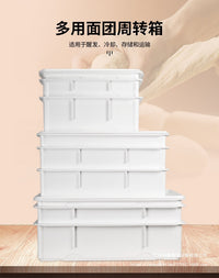 Dough Fermentation Box Food Grade Cake Bread Turnover Box Stackable Pizza Fresh-Keeping Box Baking Freezing Storage Basin