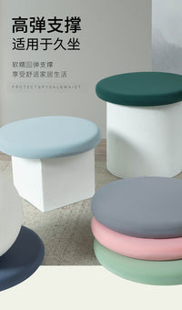 Round Memory Foam Cushion for Chair, Floor, and Stool