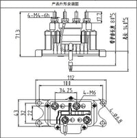 ATV Winch Control Accessory High Current Relay