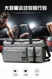 Wet-Dry Separation Sports Gym Bag with Large Capacity Handheld and Backpack