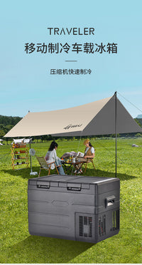 Traveller 35L Dual Zone Compressor Car Refrigerator/Freezer, 12V/24V