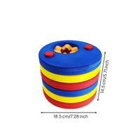 6 Pieces Non-Inflatable Swim Float with Inner Liner Textured Foam Swim Float Lightweight Swimming Training Support Buoyant for Beginners