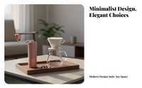 Hand Crank Coffee Grinder, Adjustable, Home, Desk