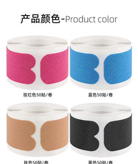 Pre-cut Thumb Patch Sports Anti-friction Finger Muscle Tape Roll for Tendon Sheath Elastic Muscle Tape 50 Pieces per Roll