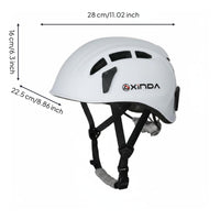 Vented Climbing Helmet Head Torch Clips Response Climbing Helmet EN 12492 Certified Outdoor Gear for Waterfall Rappelling