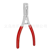 跨境专业钢琴捏弯钳调律维修工具合金银头红柄钢琴维修工具