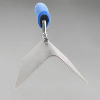 Rust-Proof Stainless Steel Corner Trowel Thickened Blade 90 Degree Corner Trowel Creates Even Finish 90 Degree Plastering Tool Long-Lasting Construction for Plasterers, Masons, DIY Enthusiasts, Home Improvement