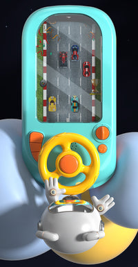 Racing Adventure Desktop Puzzle Game Toy with Steering Wheel