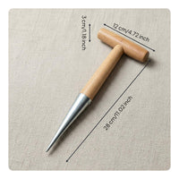 Soil Hole Puncher Long-Lasting Garden Dibber Ergonomic Design for Greenhouse