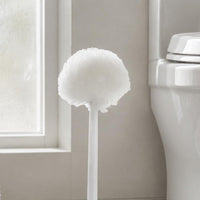 Soft Toilet Brush Easy to Drain Moisture Water Toilet Brush for Hotel, Bathroom