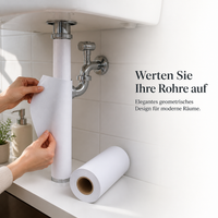 Pipe Cover Up Wall Sticker for Rust Protection and Decoration