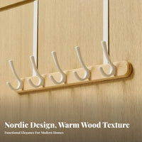 Multi-Purpose Hanging Peg Minimalist Aesthetic Wavy Wall Peg Decorative