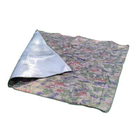 Zhanlihang 42 Aluminum Film Moisture-Proof Mat for Camping, 3-4 Person, Oxford Fabric