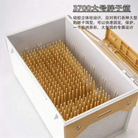 乐鑫跨境新款路亚箱多色3700大号胖子箱模块化收纳深型硬饵箱外贸