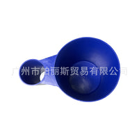 2024跨境新品 泳池清洁工具 化学物质量勺带手柄 水勺 用于泳池