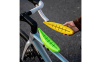 Novelty Design Banana Shaped Bike Bag Lightweight 3D Printed Cycle Case Long-Lasting Banana Shaped Bag Easy Reach for Cyclists, Mountain Biking, Commuting
