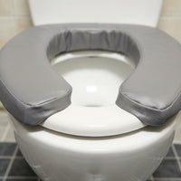 Padded Toilet Seat Cushion Hook and Loop Bathroom Aid Soft