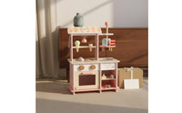 Ice Cream Shop Toy Fine Motor Skills Toy Ice Cream Counter Pretend Play Dessert Stand Playset for Girls