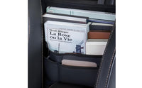 Adjustable Center Console Organizer Hanging Car Purse Holder Easy to Install Car Storage Bag with Pockets Leather for Drivers, Commuters