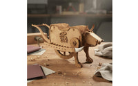 Zhuge Liang Wooden Ox Model Kit Educational Gift for Desktop Decoration