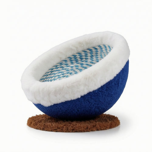 Cat Scratcher Nest Comfortable Cat Scratcher Bowl Modern for Bedroom, Kittens