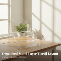 Greeting Card Display Rack Unobstructed Front Tiered Card Simple to Clean to Clean
