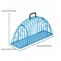 Cat Washing Cage Multi-Functional Cat Grooming Cage Two-Door Pet Carrier for Travel