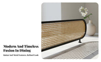 New Chinese Aesthetic Woven Booth Guardrail Modern Design Room Divider Sturdy Construction Privacy Screen Long-Lasting Baked Finish for Restaurant Owners, Adults, Hot Pot Shops, Restaurants, Dining Areas, Cafes