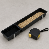 Hanging Feeding Trough for Horses, Made of Durable Plastic, Large, For Stalls and Barns