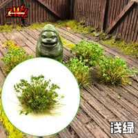 ZWZ Creator Model Textured Flower Cluster for Miniature Scenes DIY Sand Table Model Material