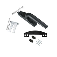 Pane Handle, Aluminum Alloy Transmission Handle, Replacement Winder Crank for Casement, Sliding, and Outward Opening panes
