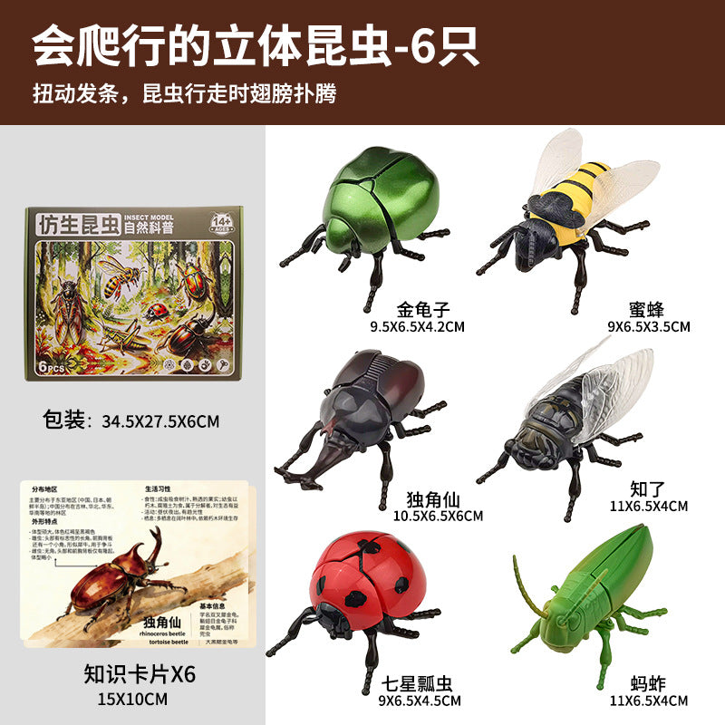 Moving Insects 6PCS