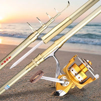 fishing rod and reel set
